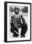 Teiji Homna, Japan Ice Hockey Team, Winter Olympics, Garmisch-Partenkirchen, Germany, 1936-null-Framed Premium Giclee Print