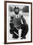 Teiji Homna, Japan Ice Hockey Team, Winter Olympics, Garmisch-Partenkirchen, Germany, 1936-null-Framed Giclee Print