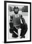 Teiji Homna, Japan Ice Hockey Team, Winter Olympics, Garmisch-Partenkirchen, Germany, 1936-null-Framed Giclee Print