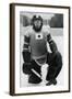 Teiji Homna, Japan Ice Hockey Team, Winter Olympics, Garmisch-Partenkirchen, Germany, 1936-null-Framed Giclee Print