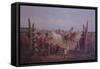Tejano Ranchers, 1877-James Walker-Framed Stretched Canvas
