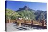 Tejeda and Roque Nublo, Gran Canaria, Canary Islands, Spain, Europe-Markus Lange-Stretched Canvas