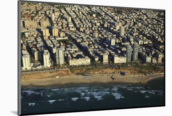 Tel Aviv from Above.-Stefano Amantini-Mounted Photographic Print