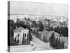 Tel Aviv: Panorama of the Newly Created City-null-Stretched Canvas