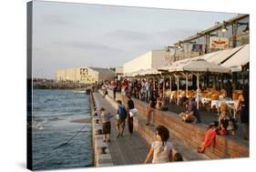 Tel Aviv's New Port Filled with Many Bars-Yadid Levy-Stretched Canvas