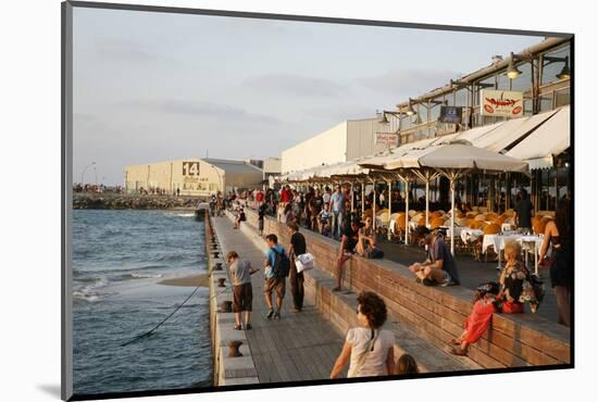 Tel Aviv's New Port Filled with Many Bars-Yadid Levy-Mounted Photographic Print