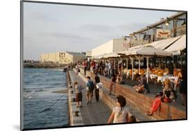 Tel Aviv's New Port Filled with Many Bars-Yadid Levy-Mounted Photographic Print