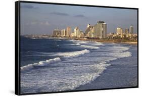 Tel Aviv View from the Old Jaffa.-Stefano Amantini-Framed Stretched Canvas