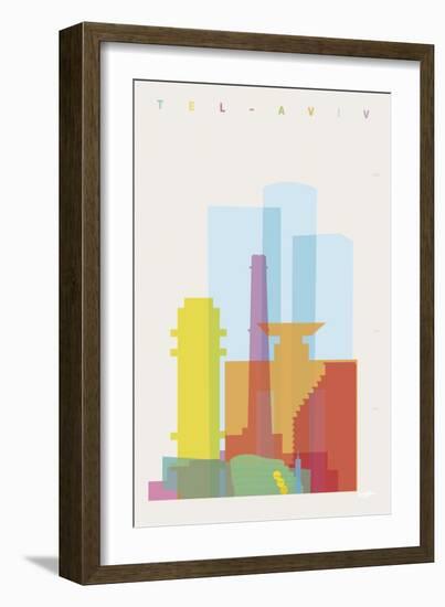 Tel Aviv-Yoni Alter-Framed Giclee Print