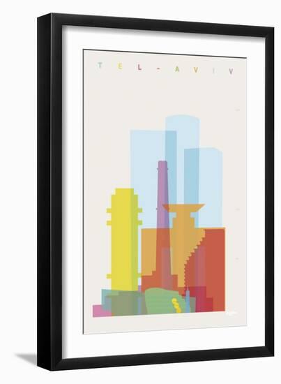 Tel Aviv-Yoni Alter-Framed Giclee Print