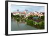 Telc, UNESCO City in Czech Republic-miropink-Framed Photographic Print