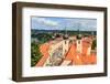 Telc, View on Old Town (A Unesco World Heritage Site), Czech Republic-Zechal-Framed Photographic Print