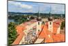 Telc, View on Old Town (A Unesco World Heritage Site), Czech Republic-Zechal-Mounted Photographic Print