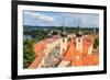 Telc, View on Old Town (A Unesco World Heritage Site), Czech Republic-Zechal-Framed Photographic Print