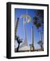 Telecommunications Tower by Architect Santiago Calatrava, Montjuic, Barcelona; Catalonia, Spain-Carlos Sanchez Pereyra-Framed Photographic Print