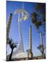 Telecommunications Tower by Architect Santiago Calatrava, Montjuic, Barcelona; Catalonia, Spain-Carlos Sanchez Pereyra-Mounted Photographic Print
