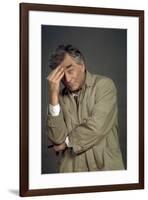 telefilm COLUMBO: STRANGE BEDFELLOWS, Peter Falk (inspecteur Columbo), 1995 COLUMBO TV, 1971-2003 (-null-Framed Photo