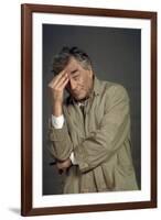 telefilm COLUMBO: STRANGE BEDFELLOWS, Peter Falk (inspecteur Columbo), 1995 COLUMBO TV, 1971-2003 (-null-Framed Photo