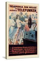 Telefonia Sin Hilos Sistema Telefunken-null-Stretched Canvas