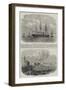 Telegraph Cable Between Malta and Alexandria-null-Framed Giclee Print