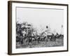 Telegraph Construction Camp During the American Civil War, 1861-1865-null-Framed Photographic Print