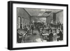 Telegraph Hall, New York, 1860, United States, 19th Century-null-Framed Giclee Print