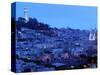 Telegraph Hill and North Beach, Coit Tower, San Francisco, California, USA-Walter Bibikow-Stretched Canvas