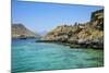 Telegraph Island in the Khor Ash-Sham Fjord, Musandam, Oman, Middle East-Michael Runkel-Mounted Photographic Print