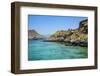 Telegraph Island in the Khor Ash-Sham Fjord, Musandam, Oman, Middle East-Michael Runkel-Framed Photographic Print