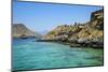 Telegraph Island in the Khor Ash-Sham Fjord, Musandam, Oman, Middle East-Michael Runkel-Mounted Photographic Print