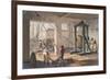 Telegraph Wire at the Greenwich Works, C1865-Robert Dudley-Framed Giclee Print