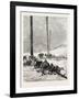 Telegraph Wires in the Desert. Egypt, 1879-null-Framed Giclee Print