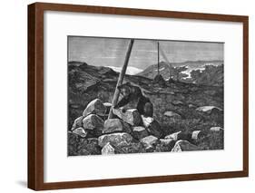 Telegraph Wires-Georg Nielsen-Framed Art Print