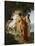Telemachus and Eucharis, 1824-Raymond Quinsac Monvoisin-Stretched Canvas