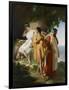 Telemachus and Eucharis, 1824-Raymond Quinsac Monvoisin-Framed Giclee Print