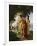 Telemachus and Eucharis, 1824-Raymond Quinsac Monvoisin-Framed Giclee Print