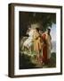 Telemachus and Eucharis, 1824-Raymond Quinsac Monvoisin-Framed Giclee Print