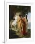 Telemachus and Eucharis, 1824-Raymond Quinsac Monvoisin-Framed Giclee Print