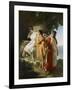 Telemachus and Eucharis, 1824-Raymond Quinsac Monvoisin-Framed Giclee Print