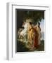 Telemachus and Eucharis, 1824-Raymond Quinsac Monvoisin-Framed Giclee Print