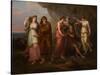 Telemachus and the Nymphs of Calypso, 1782-Angelica Kauffmann-Stretched Canvas