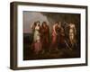 Telemachus and the Nymphs of Calypso, 1782-Angelica Kauffmann-Framed Giclee Print