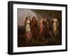 Telemachus and the Nymphs of Calypso, 1782-Angelica Kauffmann-Framed Giclee Print