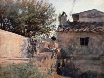 Among Olive Trees in Settignano, 1881-Telemaco Signorini-Giclee Print