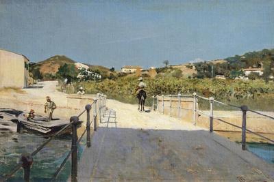 Bridge to Island of Elba, 1888