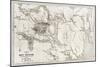 Telemark Old Map, Norway-marzolino-Mounted Premium Giclee Print