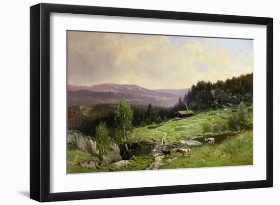 Telemark, South Norway-Ludvig Skramstad-Framed Giclee Print