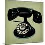 Telephone 2 v2-Tina Carlson-Mounted Art Print