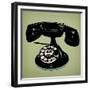 Telephone 2 v2-Tina Carlson-Framed Premium Giclee Print