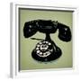 Telephone 2 v2-Tina Carlson-Framed Premium Giclee Print